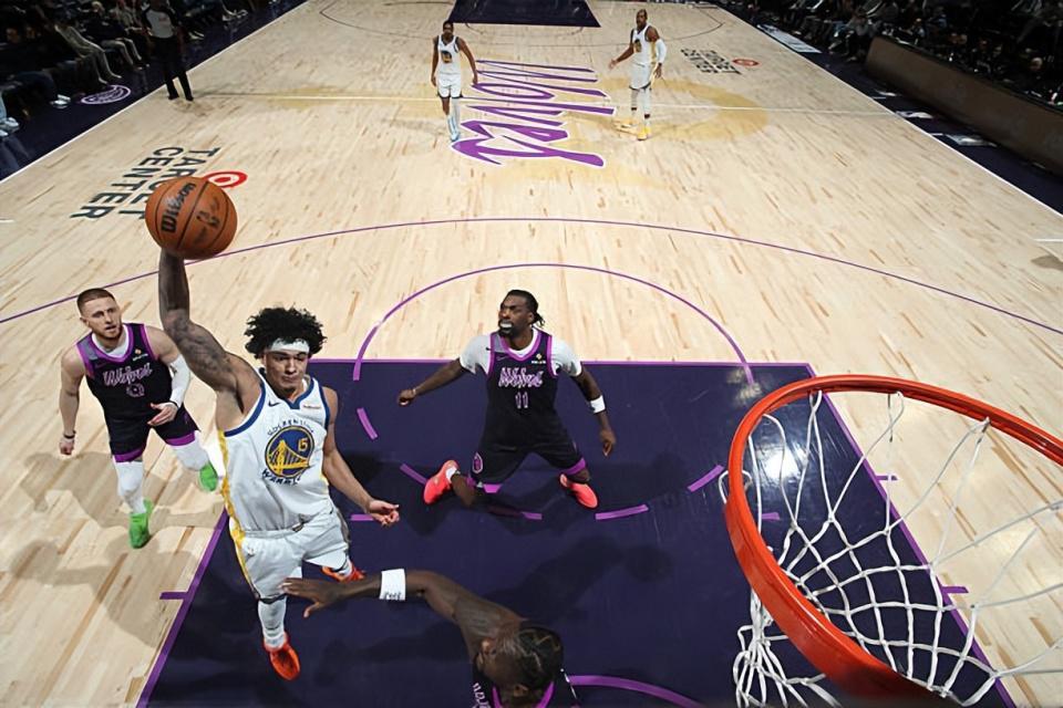 开云体育-表现倒也不算糟糕，但勇士锋线新星还需要展现出出更多的亮点才行